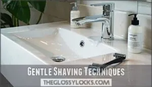 gentle shaving techniques