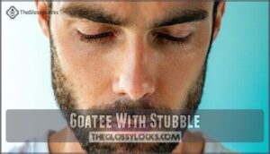 goatee with stubble