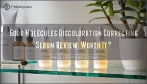 good molecules discoloration correcting serum review