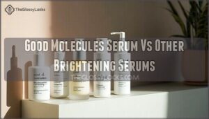 good molecules serum vs other brightening serums