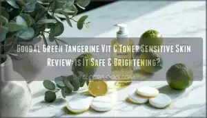 goodal green tangerine vit c toner sensitive skin review