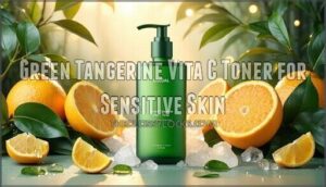 green tangerine vita c toner for sensitive skin