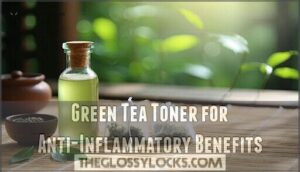 green tea toner for anti-inflammatory benefits