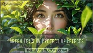 green tea's uv protective effects
