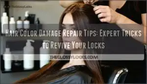 hair color damage repair tips