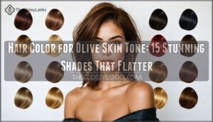 hair color for olive skin tone