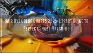 hair dye color charts