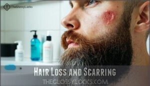 hair loss and scarring