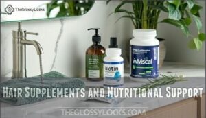 hair supplements and nutritional support