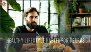 healthy lifestyle habits for beards