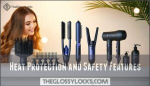 heat protection and safety features