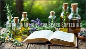 herbal infusions for beard softening