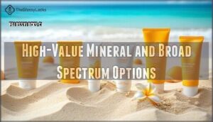 high-value mineral and broad spectrum options
