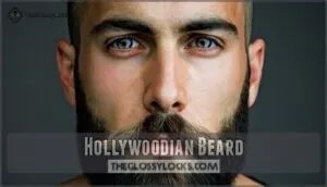 hollywoodian beard