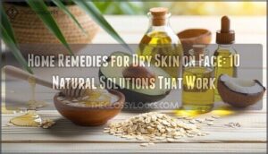 home remedies for dry skin on face