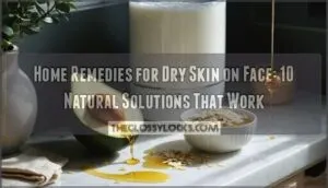 home remedies for dry skin on face