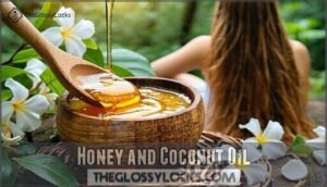 honey and coconut oil