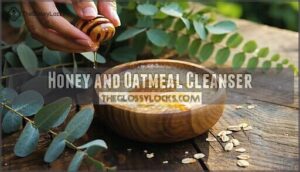honey and oatmeal cleanser