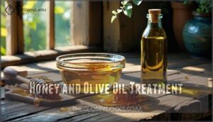 honey and olive oil treatment