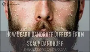 how beard dandruff differs from scalp dandruff