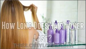 how long does hair toner last