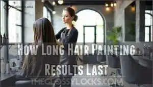 how long hair painting results last
