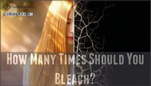 how many times should you bleach
