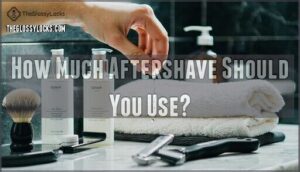 how much aftershave should you use
