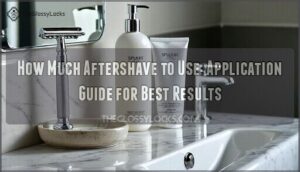 how much aftershave to use