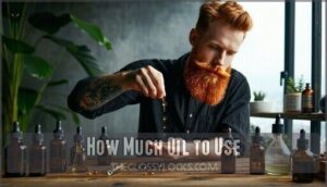 how much oil to use