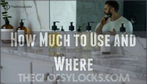 how much to use and where