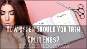 how often should you trim split ends