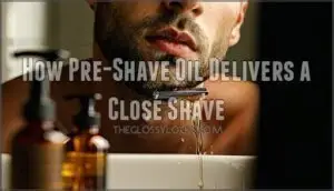 how pre-shave oil delivers a close shave