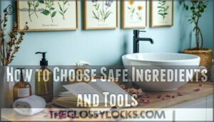how to choose safe ingredients and tools