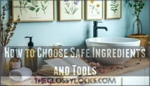 how to choose safe ingredients and tools
