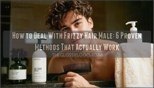 how to deal with frizzy hair male