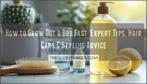 how to grow out a bob fast
