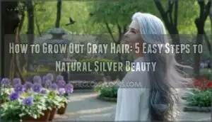 how to grow out gray hair
