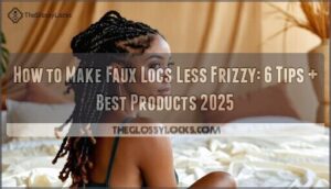 how to make faux locs less frizzy