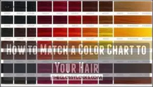 how to match a color chart to your hair