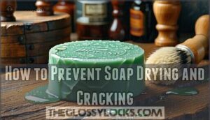 how to prevent soap drying and cracking