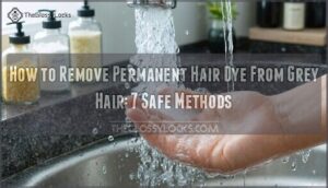 how to remove permanent hair dye from grey hair