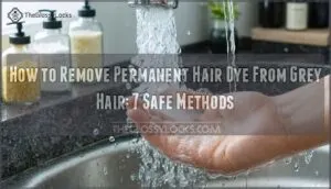 how to remove permanent hair dye from grey hair