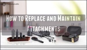 how to replace and maintain attachments