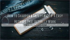 how to sharpen a safety razor