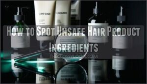 how to spot unsafe hair product ingredients