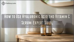 how to use hyaluronic acid and vitamin c serum