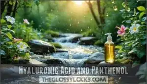 hyaluronic acid and panthenol