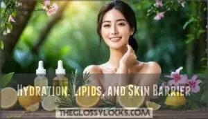 hydration, lipids, and skin barrier