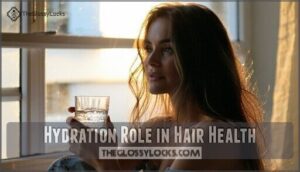 hydration role in hair health